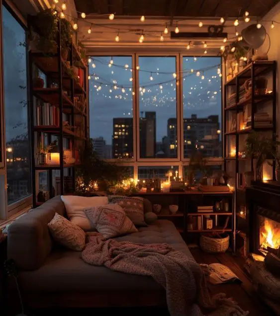 how to make a cozy reading nook