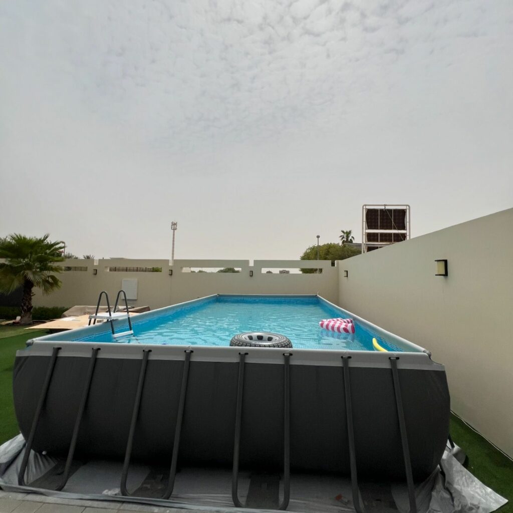 above-ground pools