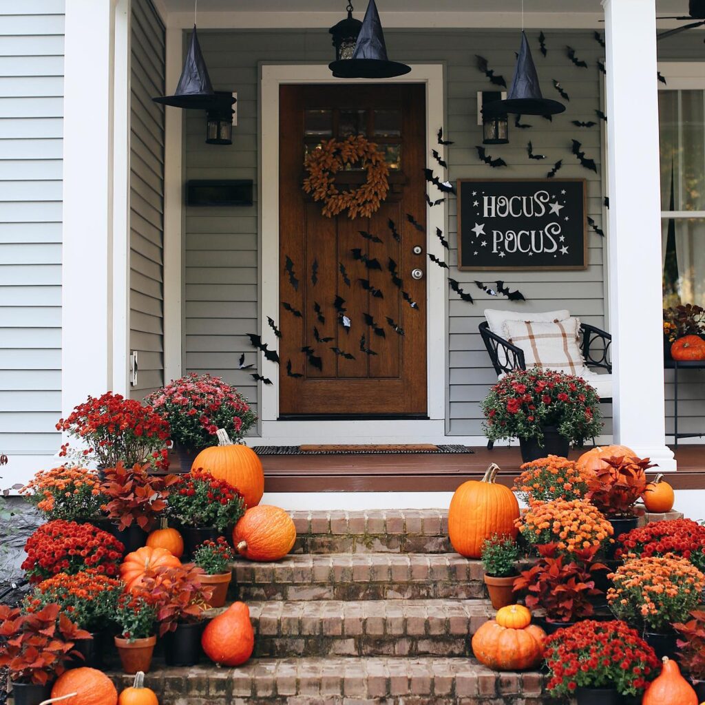 fall porch designs