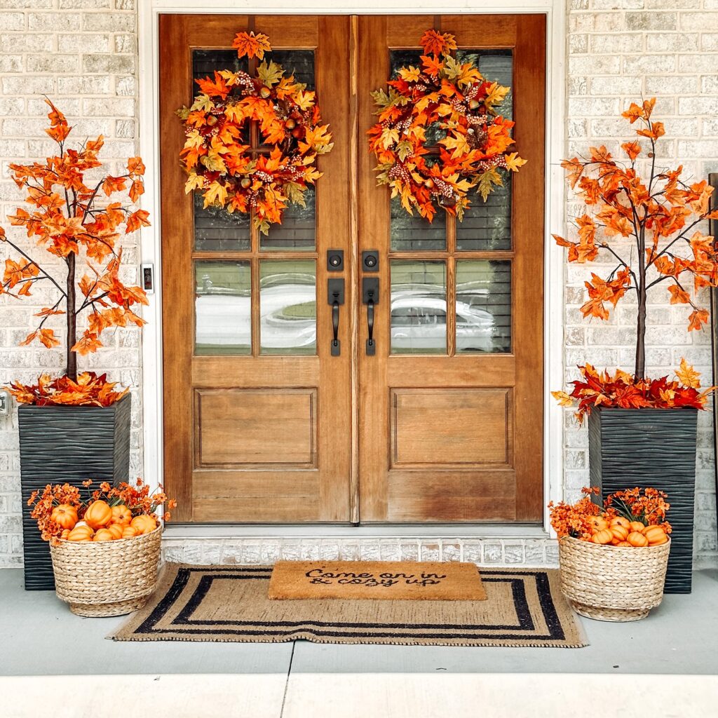 fall porch designs